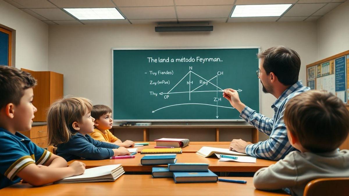 El método Feynman explicado paso a paso para niños