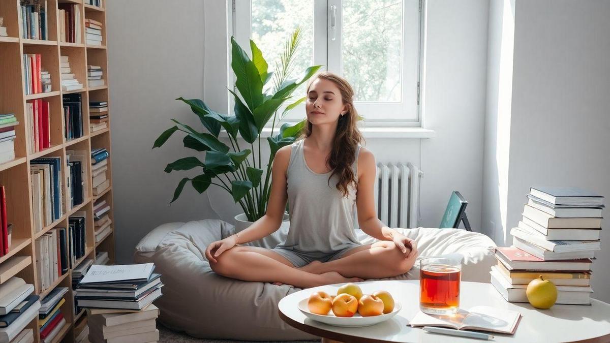 Mantener un equilibrio saludable mientras estudio