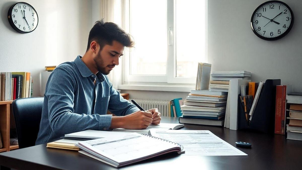 Organización del tiempo y su relación con el éxito académico
