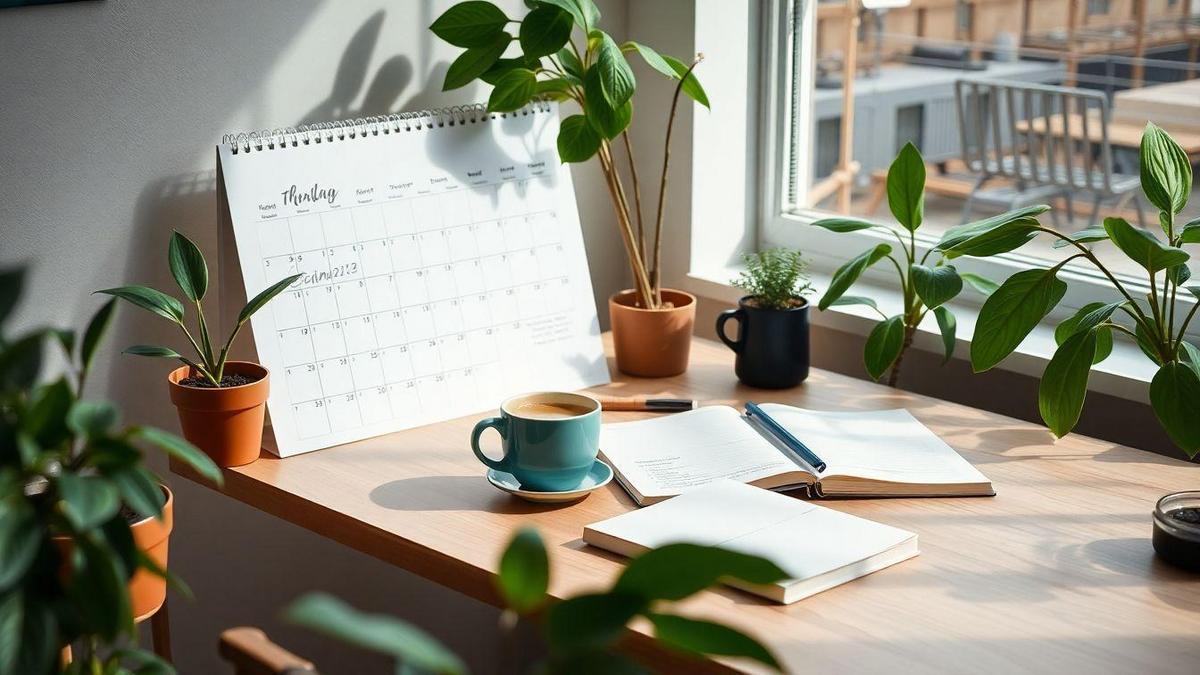 Planificación semanal para un mejor rendimiento