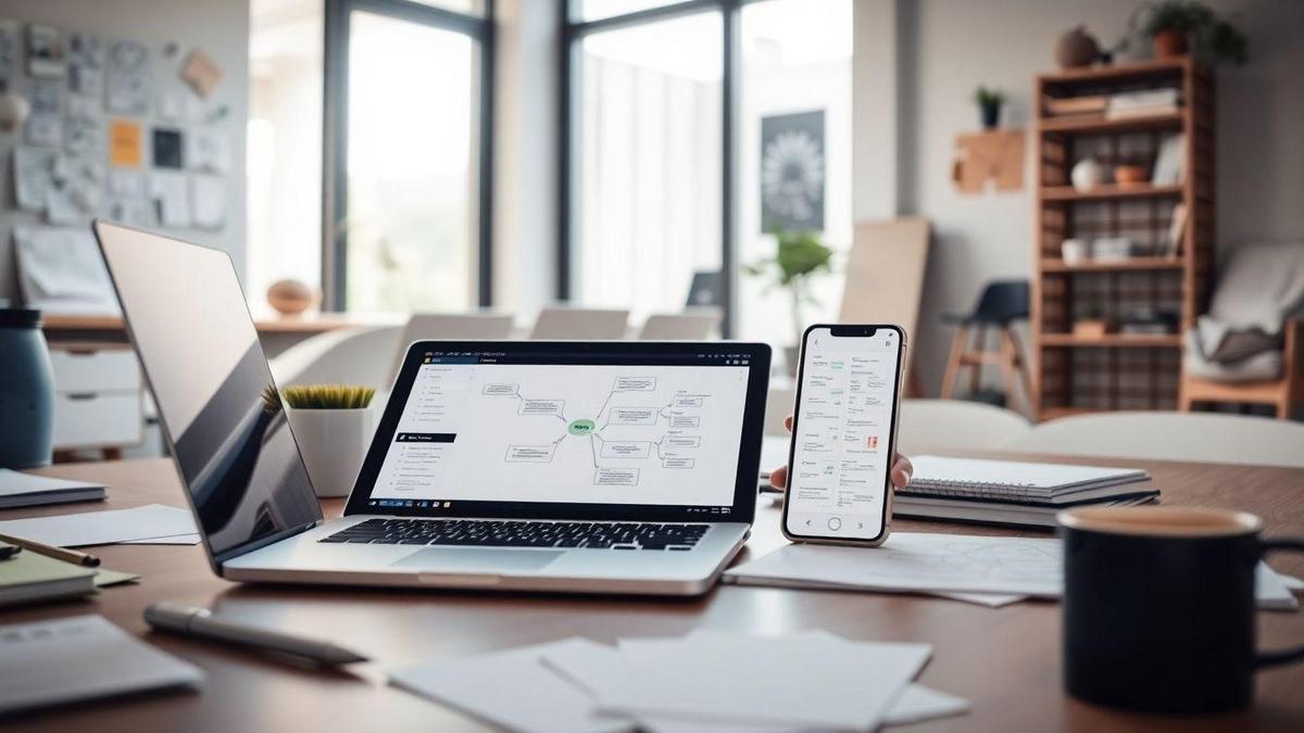 Software de mapas mentales para diferentes dispositivos
